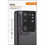 Xssive Camera Lens Tempered Glass Protector voor Samsung Galaxy S21 5G Zwart