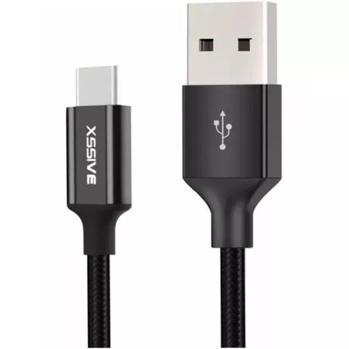 Xssive USB naar USB-C Laad en Synchronisatiekabel 2m Zwart1