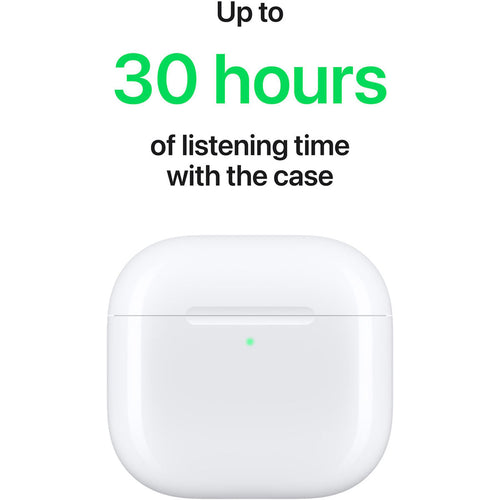 Apple AirPods 4 Wit met USB-C Oplaadcase en draadloze oordopjes
