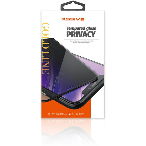 Xssive Privacy Tempered Glass Apple iPhone 16 schermbeveiliging