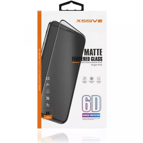 xssive-6d-matte-tempered-glass-screen-protector-voor-apple-iphone-11-zwart