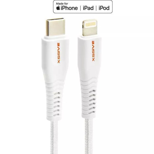 xssive-usb-c-naar-lightning-kabel-voor-iphone-ipad-ipod-macbook-1m-wit